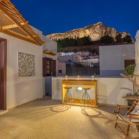 Filigrana Villa Lindos Buitenkant foto