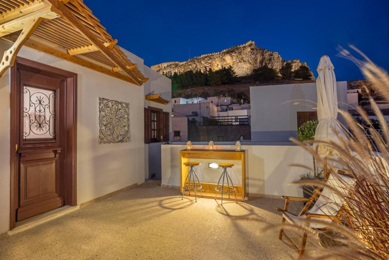 Filigrana Villa Lindos Buitenkant foto
