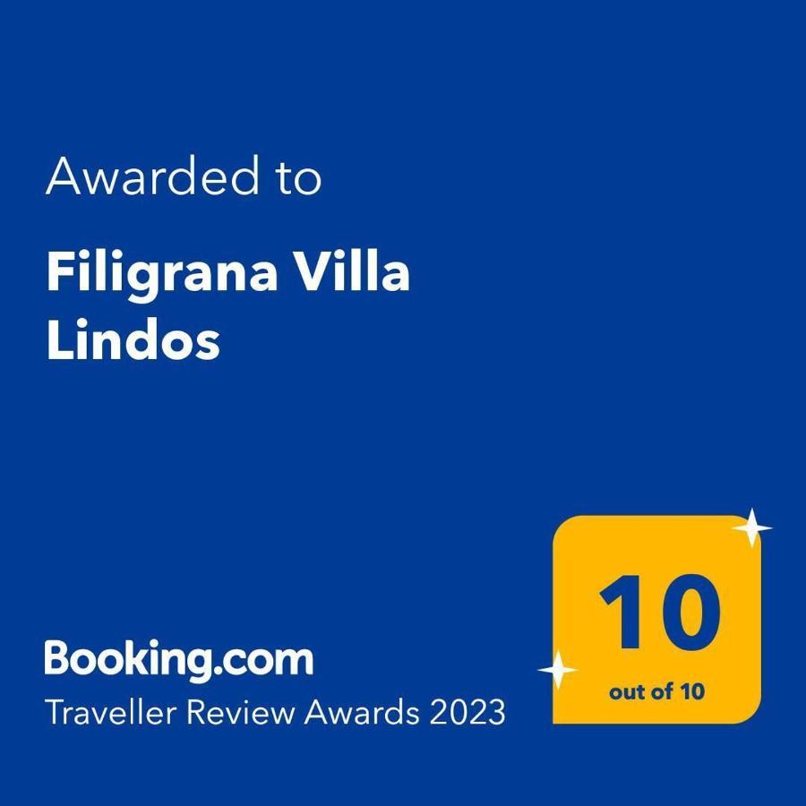 Filigrana Villa Lindos Buitenkant foto